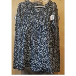 Levi's Floral Long Sleeve Top
